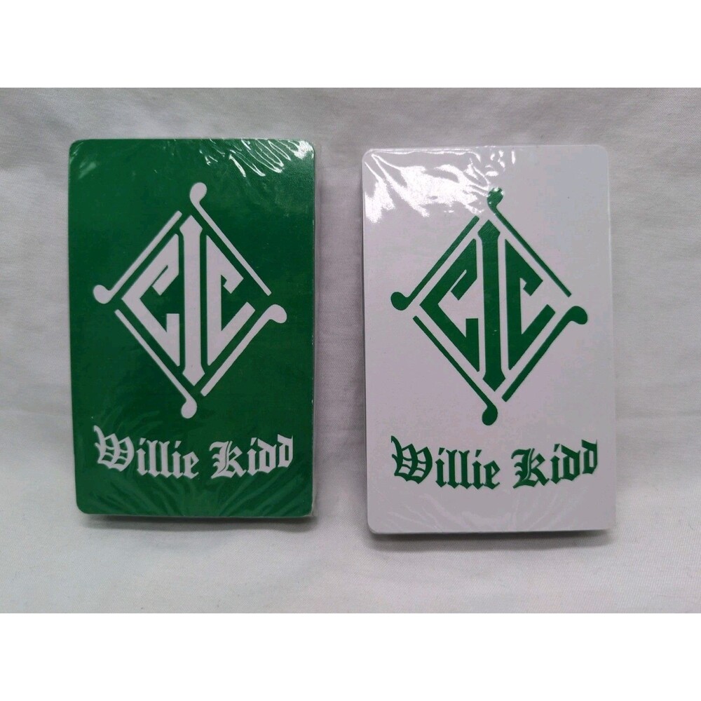 (2) Vintage Willie Kidd Minnesota Country Club Playing Card Decks
